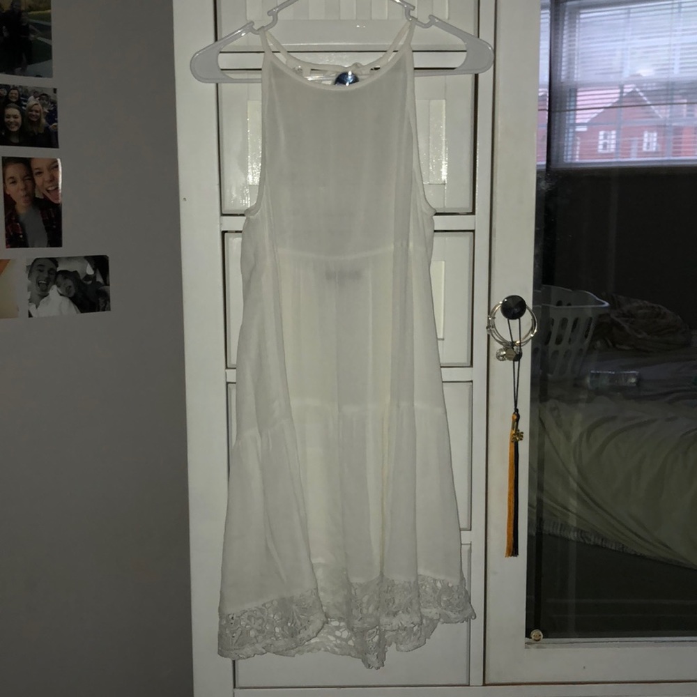 White Kendall and Kylie Dress